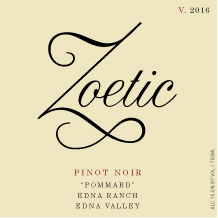 2016 Pommard Pinot Noir Label